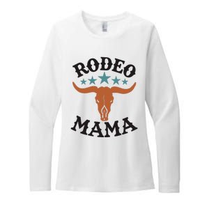 Mama 1st First Birthday Cowboy Western Rodeo Womens CVC Long Sleeve Shirt