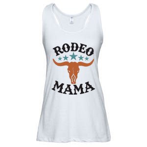 Mama 1st First Birthday Cowboy Western Rodeo Ladies Essential Flowy Tank