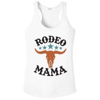 Mama 1st First Birthday Cowboy Western Rodeo Ladies PosiCharge Competitor Racerback Tank