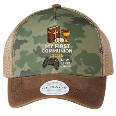 My 1st First Communion 2025 Video Game Catholic Legacy Tie Dye Trucker Hat