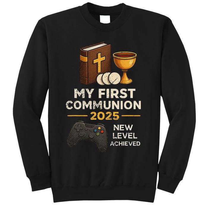 My 1st First Communion 2025 Video Game Catholic Sweatshirt
