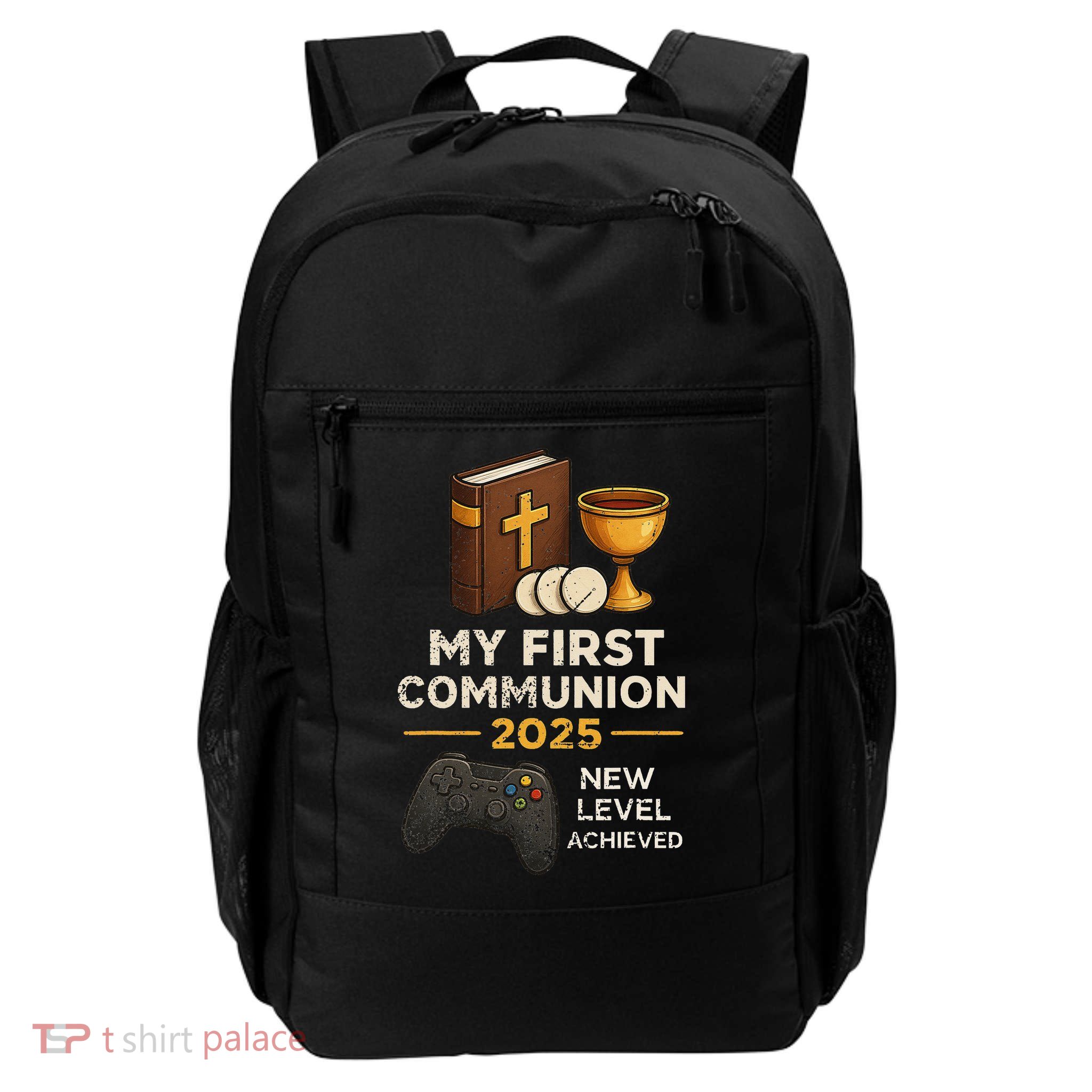 My 1st First Communion 2025 Video Game Catholic Backpack