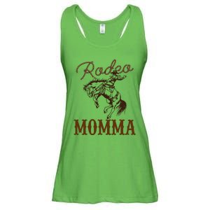 Momma 1st First Birthday Cowboy Mom Western Rodeo Party Ladies Essential Flowy Tank