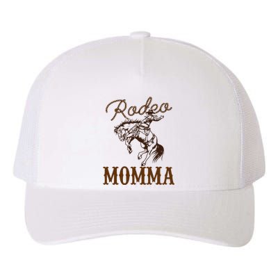 Momma 1st First Birthday Cowboy Mom Western Rodeo Party Yupoong Adult 5-Panel Trucker Hat