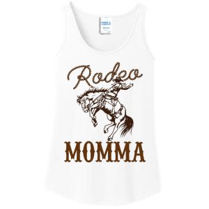 Momma 1st First Birthday Cowboy Mom Western Rodeo Party Ladies Essential Tank