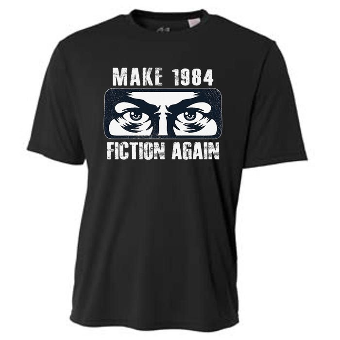 Make 1984 Fiction Again Big Brother is Watching you Cooling Performance Crew T-Shirt