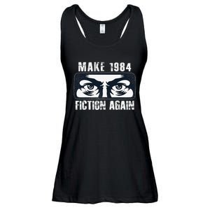 Make 1984 Fiction Again Big Brother is Watching you Ladies Essential Flowy Tank