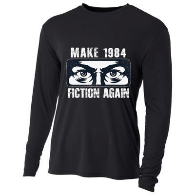Make 1984 Fiction Again Big Brother is Watching you Cooling Performance Long Sleeve Crew