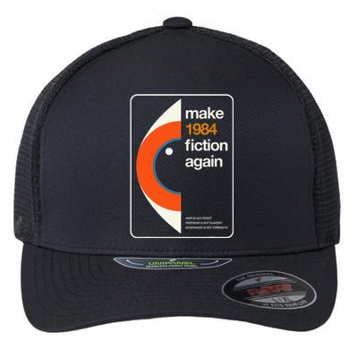 Make 1984 Fiction Again Freedom Flexfit Unipanel Trucker Cap