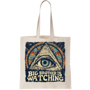 Make 1984 Fiction Again Big Brother Is Watching You Tote Bag