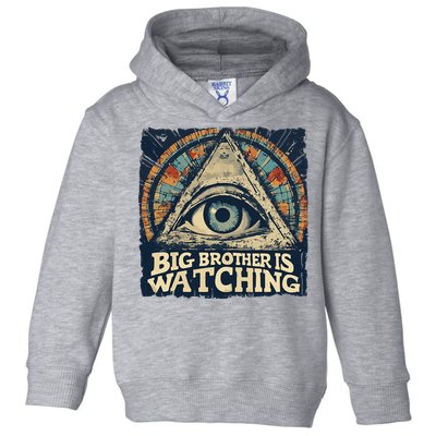 Make 1984 Fiction Again Big Brother Is Watching You Toddler Hoodie