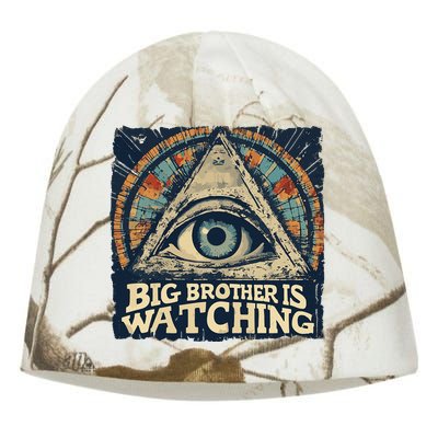 Make 1984 Fiction Again Big Brother Is Watching You Kati - Camo Knit Beanie