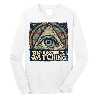 Make 1984 Fiction Again Big Brother Is Watching You Long Sleeve Shirt