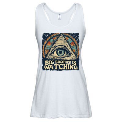 Make 1984 Fiction Again Big Brother Is Watching You Ladies Essential Flowy Tank