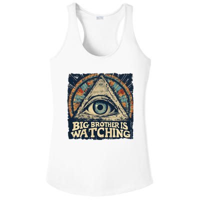 Make 1984 Fiction Again Big Brother Is Watching You Ladies PosiCharge Competitor Racerback Tank