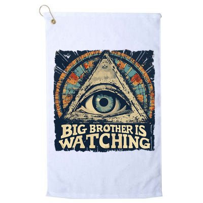 Make 1984 Fiction Again Big Brother Is Watching You Golf Towel