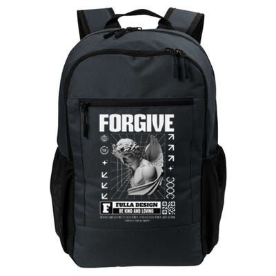 Matthew 1347 Forgive Christian Jesus Streetware Pastor Daily Commute Backpack