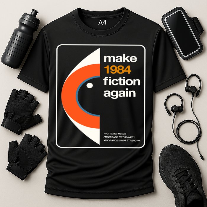Make 1984 Fiction Again Cooling Performance Crew T-Shirt
