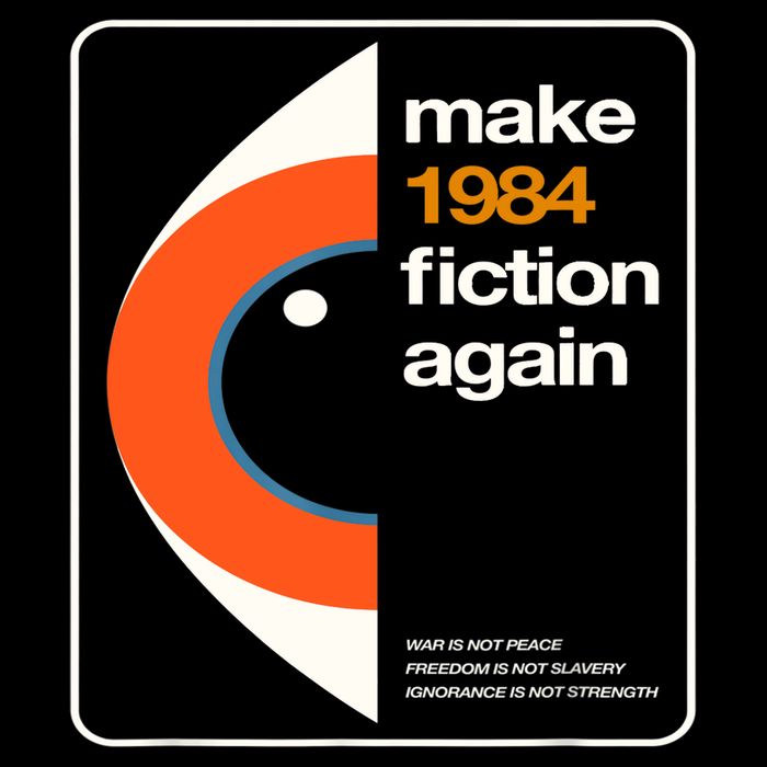 Make 1984 Fiction Again Cooling Performance Crew T-Shirt