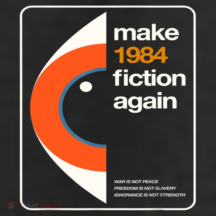 Make 1984 Fiction Again 11oz C Handle Ceramic Mug