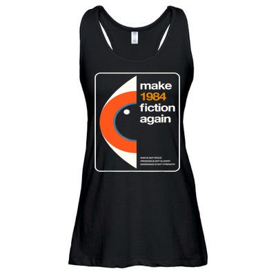 Make 1984 Fiction Again Ladies Essential Flowy Tank