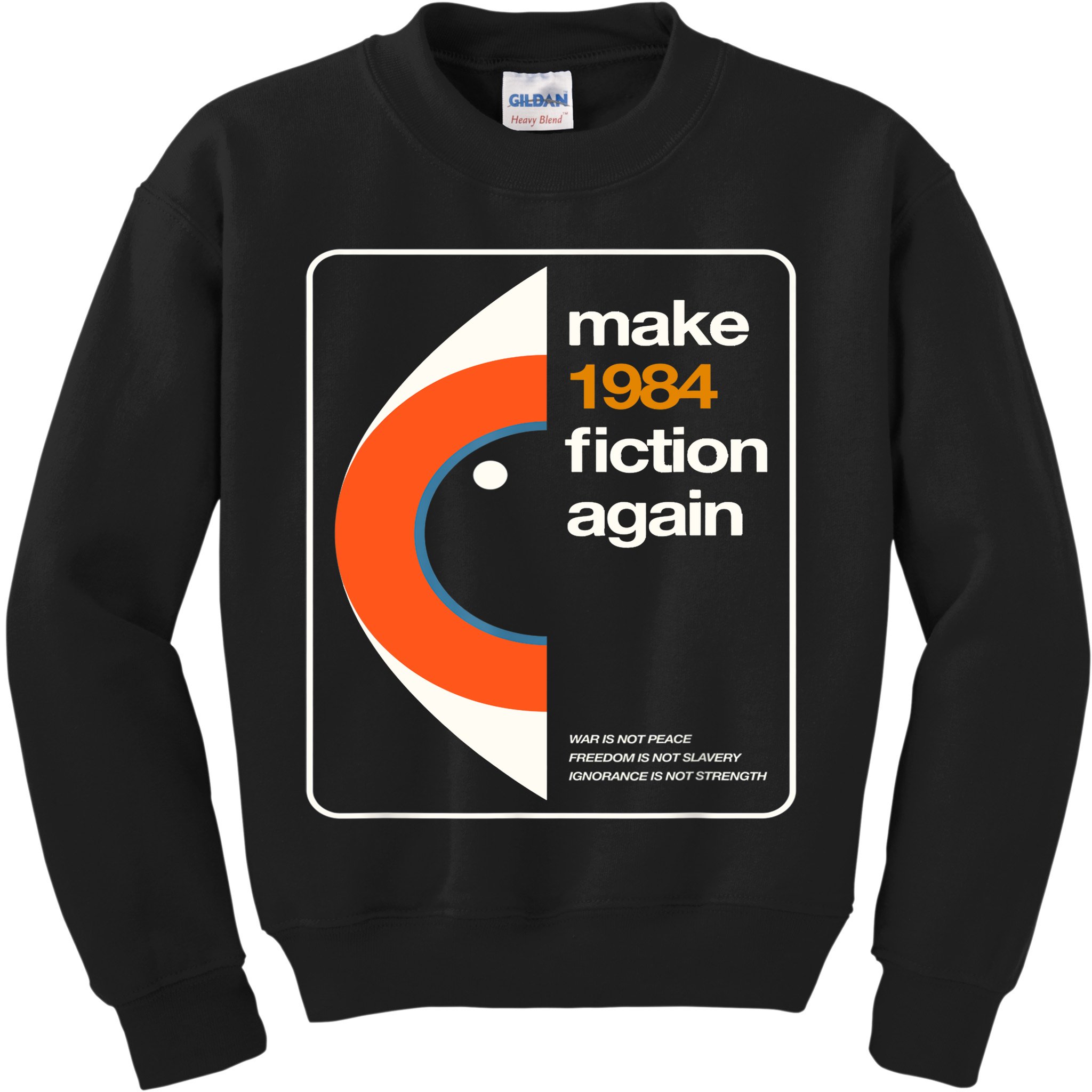 Make 1984 Fiction Again Kids Sweatshirt