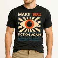Make 1984 Fiction Again Dystopian Cooling Performance Crew T-Shirt
