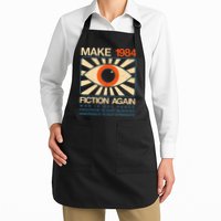 Make 1984 Fiction Again Dystopian Apron