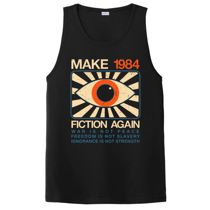 Make 1984 Fiction Again Dystopian PosiCharge Competitor Tank