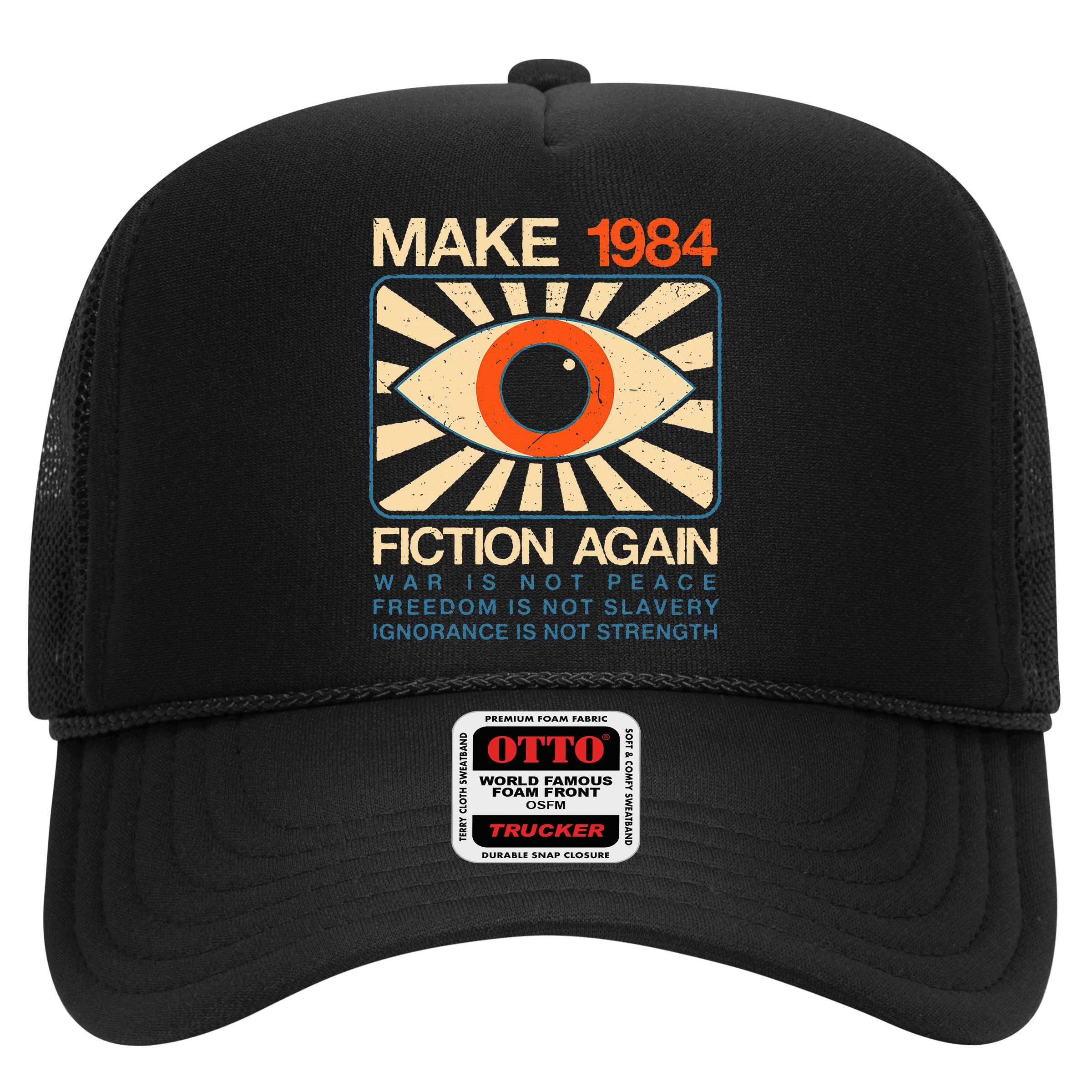 Make 1984 Fiction Again Dystopian Hat