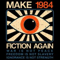 Make 1984 Fiction Again Dystopian Visor