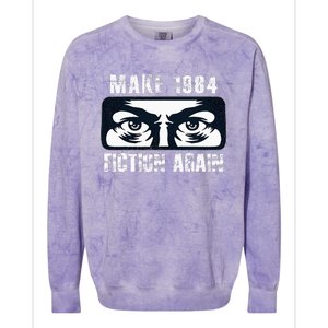 Make 1984 Fiction Again Colorblast Crewneck Sweatshirt