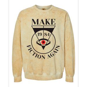 Make 1984 Fiction Again Anti Communism Freedom Colorblast Crewneck Sweatshirt