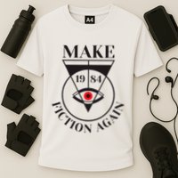 Make 1984 Fiction Again Anti Communism Freedom Cooling Performance Crew T-Shirt