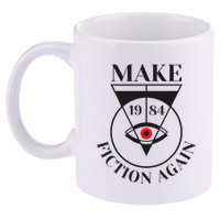 Make 1984 Fiction Again Anti Communism Freedom 11oz C Handle Ceramic Mug