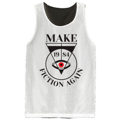 Make 1984 Fiction Again Anti Communism Freedom Mesh Reversible Basketball Jersey Tank