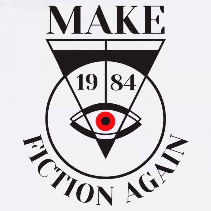 Make 1984 Fiction Again Anti Communism Freedom Youth Performance Sprint T-Shirt