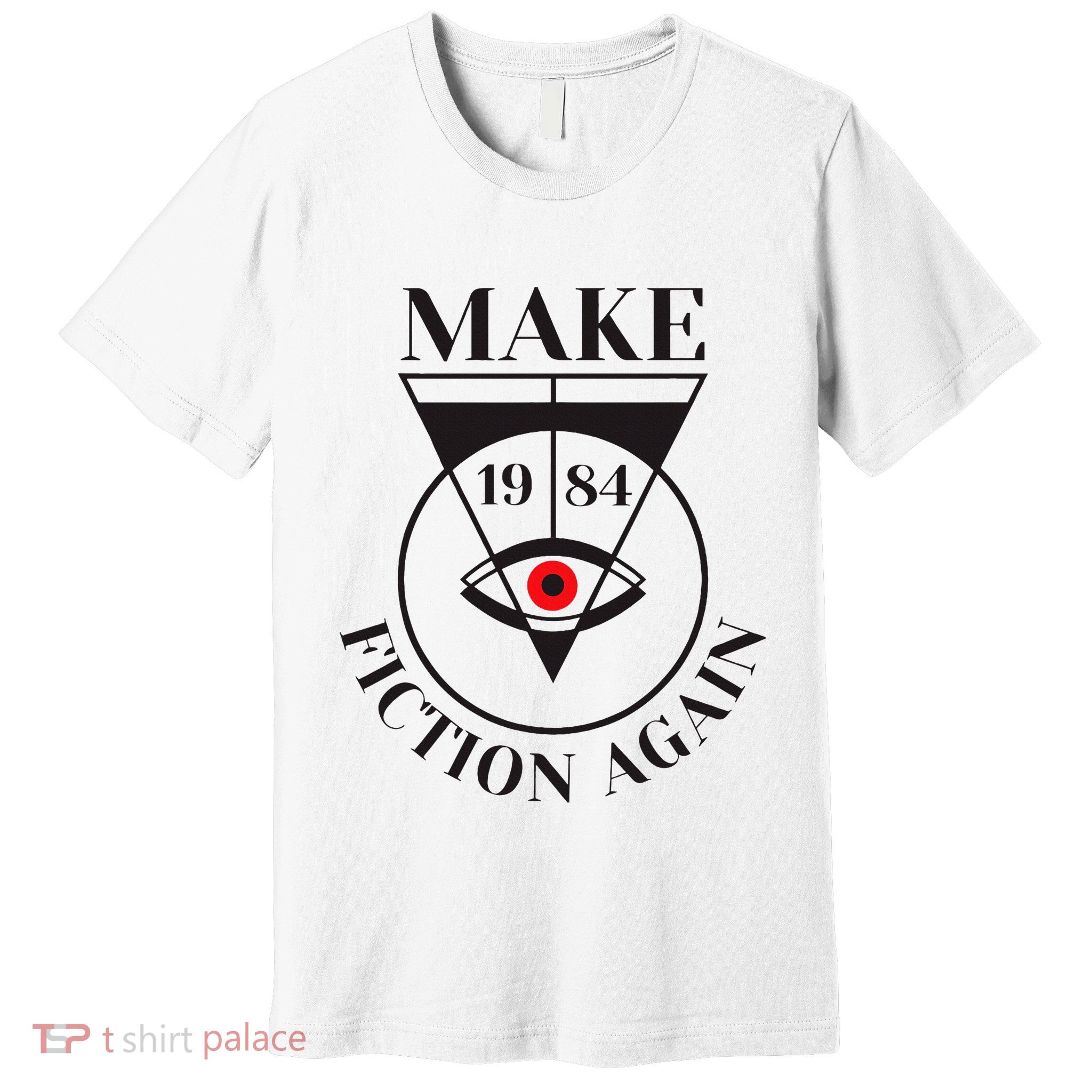Make 1984 Fiction Again Anti Communism Freedom Premium T-Shirt