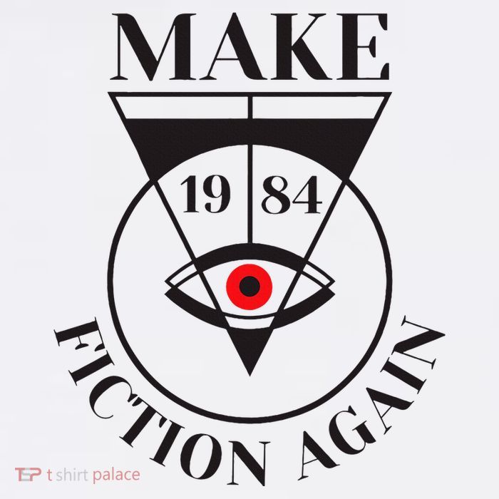 Make 1984 Fiction Again Anti Communism Freedom Premium T-Shirt
