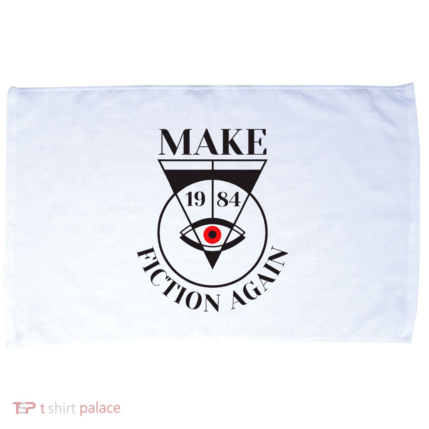 Make 1984 Fiction Again Anti Communism Freedom Microfiber Hand Towel
