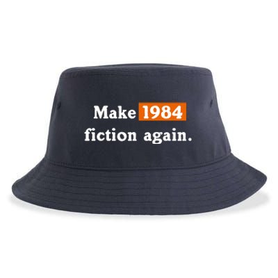 Make 1984 Fiction Again Sustainable Bucket Hat