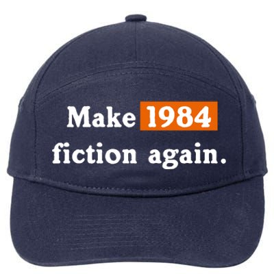 Make 1984 Fiction Again 7-Panel Snapback Hat