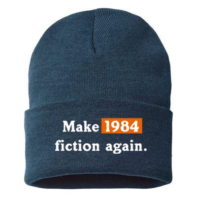 Make 1984 Fiction Again Sustainable Knit Beanie