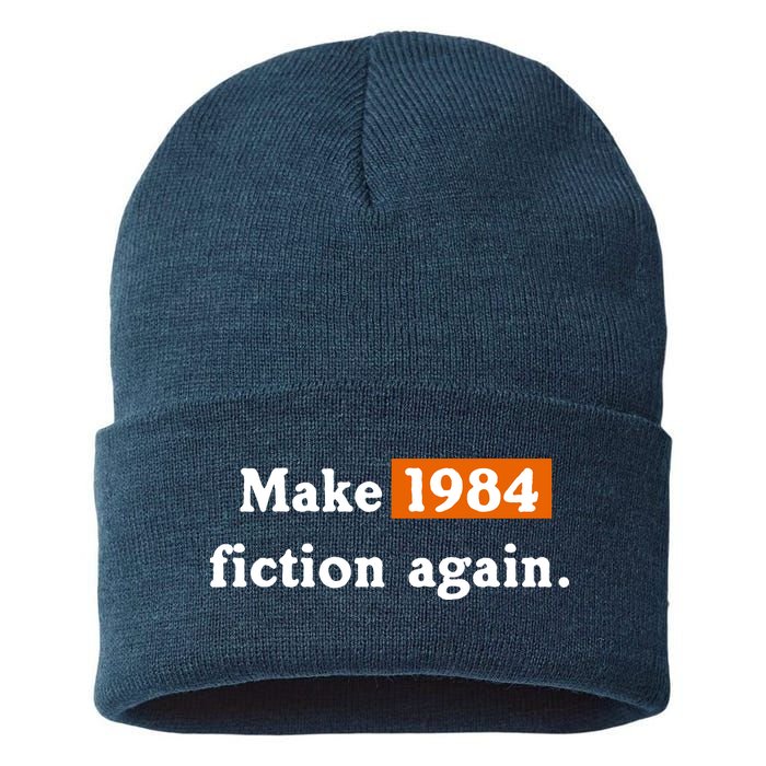 Make 1984 Fiction Again Sustainable Knit Beanie