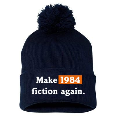 Make 1984 Fiction Again Pom Pom 12in Knit Beanie