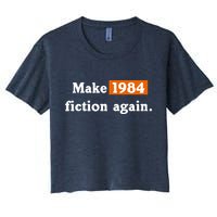 Make 1984 Fiction Again Crop Top