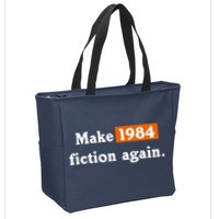 Make 1984 Fiction Again Zip Tote Bag