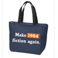 Make 1984 Fiction Again Zip Tote Bag