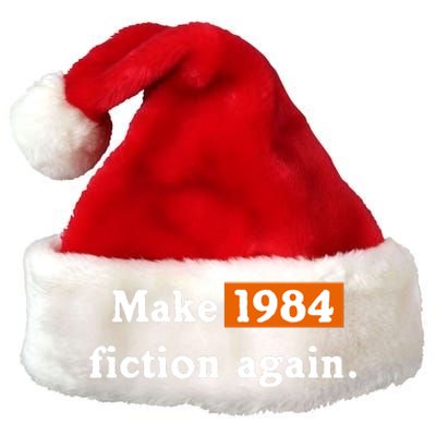 Make 1984 Fiction Again Premium Christmas Santa Hat