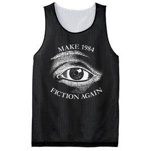 Make 1984 Fiction Again Libertarian Orwellian Orwell 1984 Mesh Reversible Basketball Jersey Tank